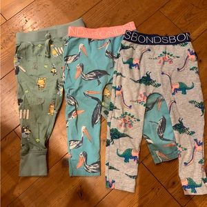 Bonds Pants - 3 pairs that are size 2 (18-24 months)